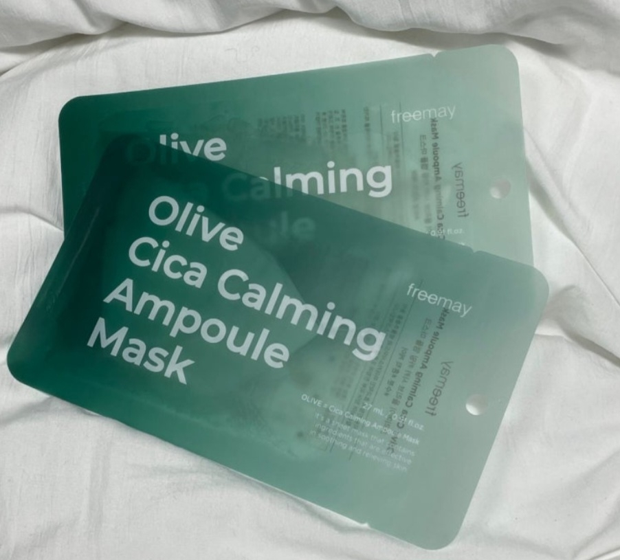 freemay Olive Sica Calming Ampoule Mask review image