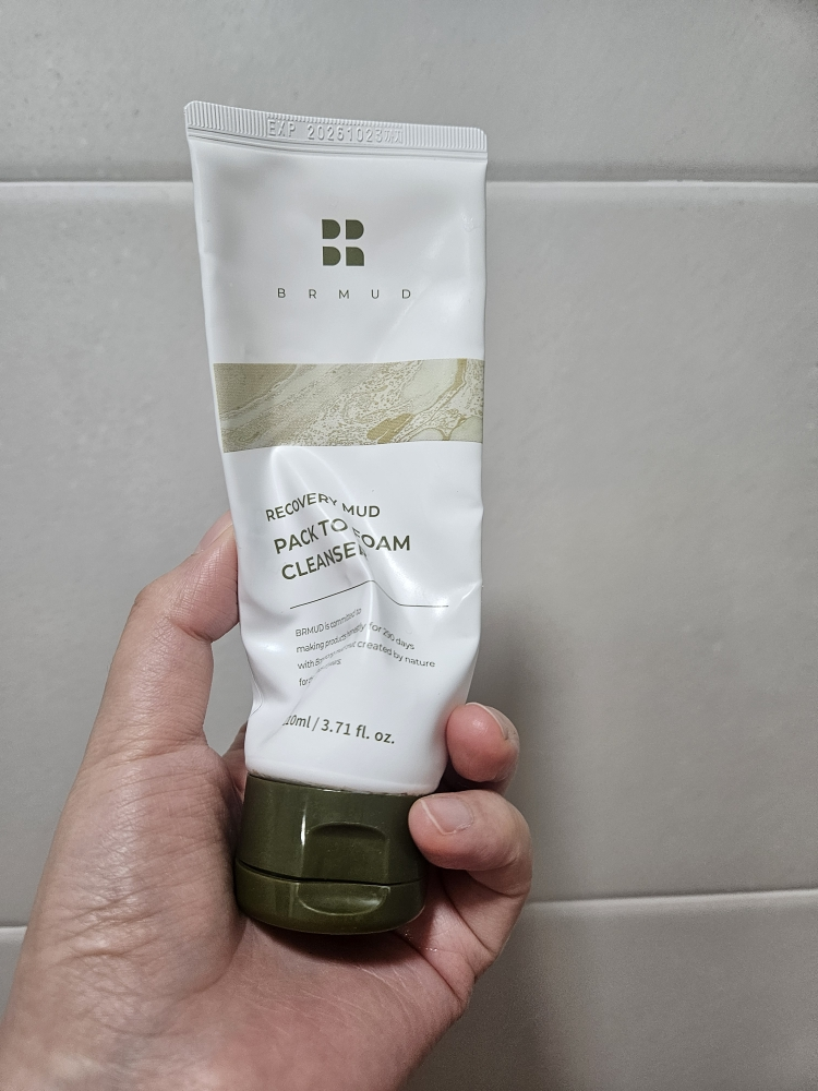 비알머드 (BRMUD) 리커버리 머드 팩투폼 클렌저 review image