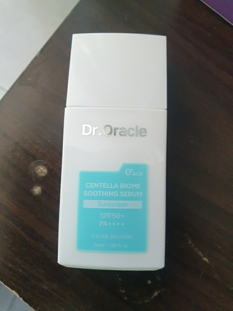 닥터오라클 (Dr.Oracle) 센텔라바이옴 수딩 선 세럼 [SPF50+/PA++++] review image