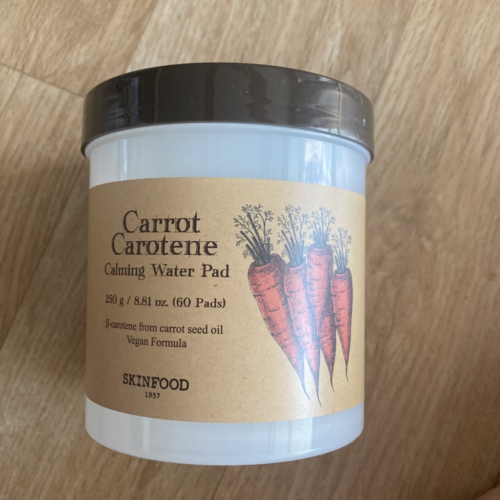 Ảnh đánh giá thực tế của người dùng về Carrot Carotene Calming Water Pad