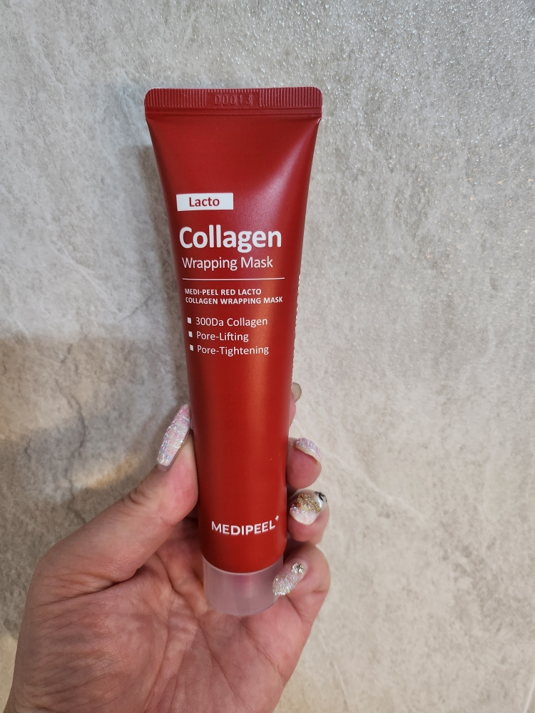 메디필 (MEDIPEEL) 레드 락토 콜라겐 랩핑 마스크 review image