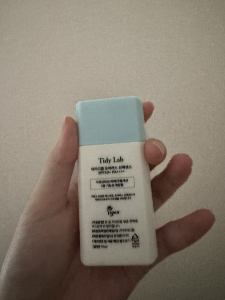 타이디랩 (Tidy Lab) 포어리스 선에센스 [SPF50+/PA++++] review image