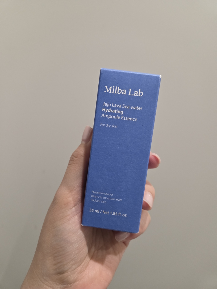 밀바랩 (MilbaLab) 제주 용암해수 보습 앰플 에센스 review image