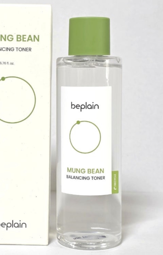 beplain Toner cân bằng da từ đậu xanh review image