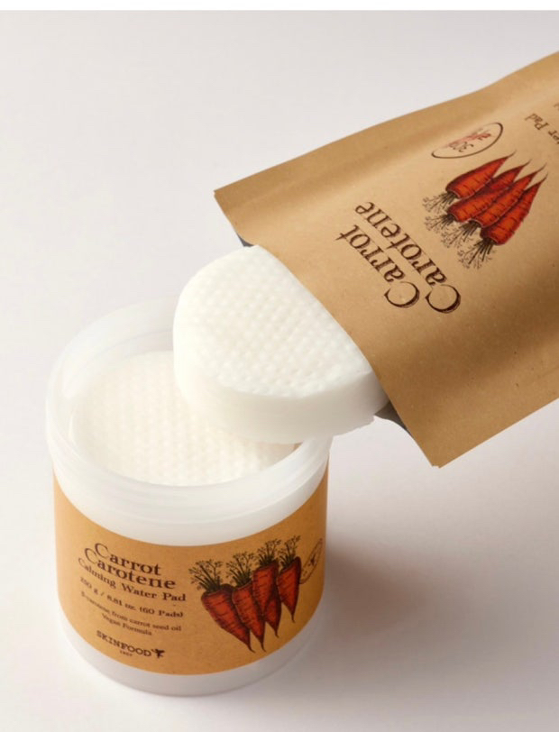 Ảnh đánh giá thực tế của người dùng về Carrot Carotene Calming Water Pad