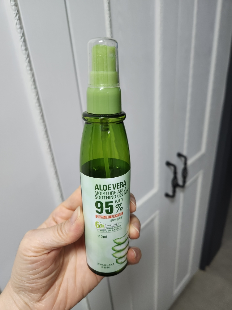 과일나라 (KWAILNARA) 알로에베라 모이스처 아쿠아 리얼 수딩젤 미스트 review image
