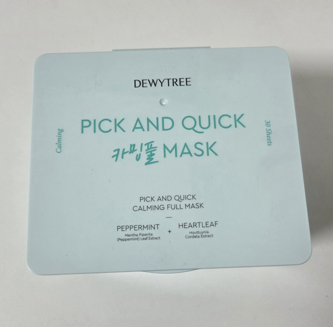 듀이트리 (DEWYTREE) 픽앤퀵 뽑아쓰는 마스크 [진정발카밍풀] review image