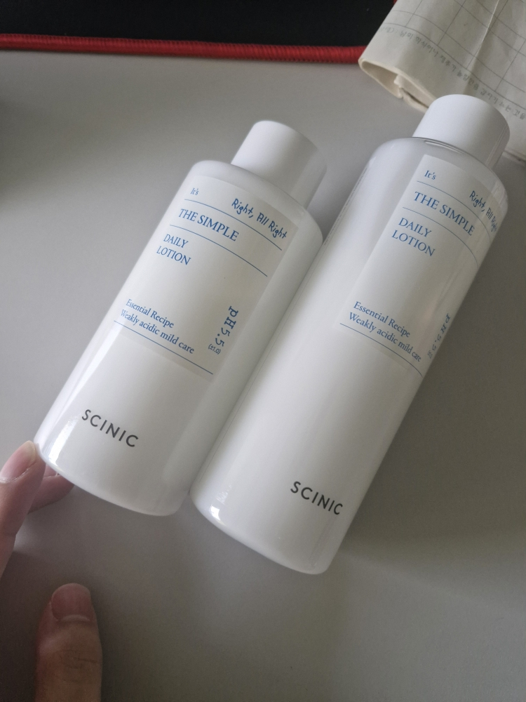 싸이닉 (SCINIC) 더 심플 데일리 로션 review image