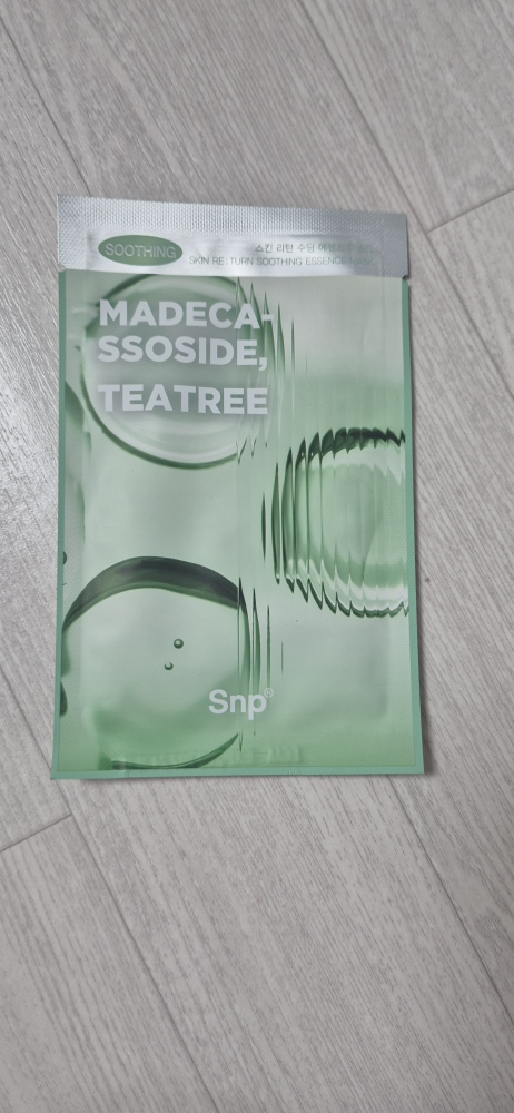 Snp (에스엔피) 스킨 리턴 수딩 에센스 마스크 review image