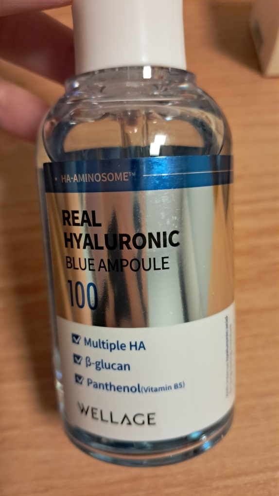 Ảnh đánh giá thực tế của người dùng về Real Hyaluronic Blue 100 Ampoule