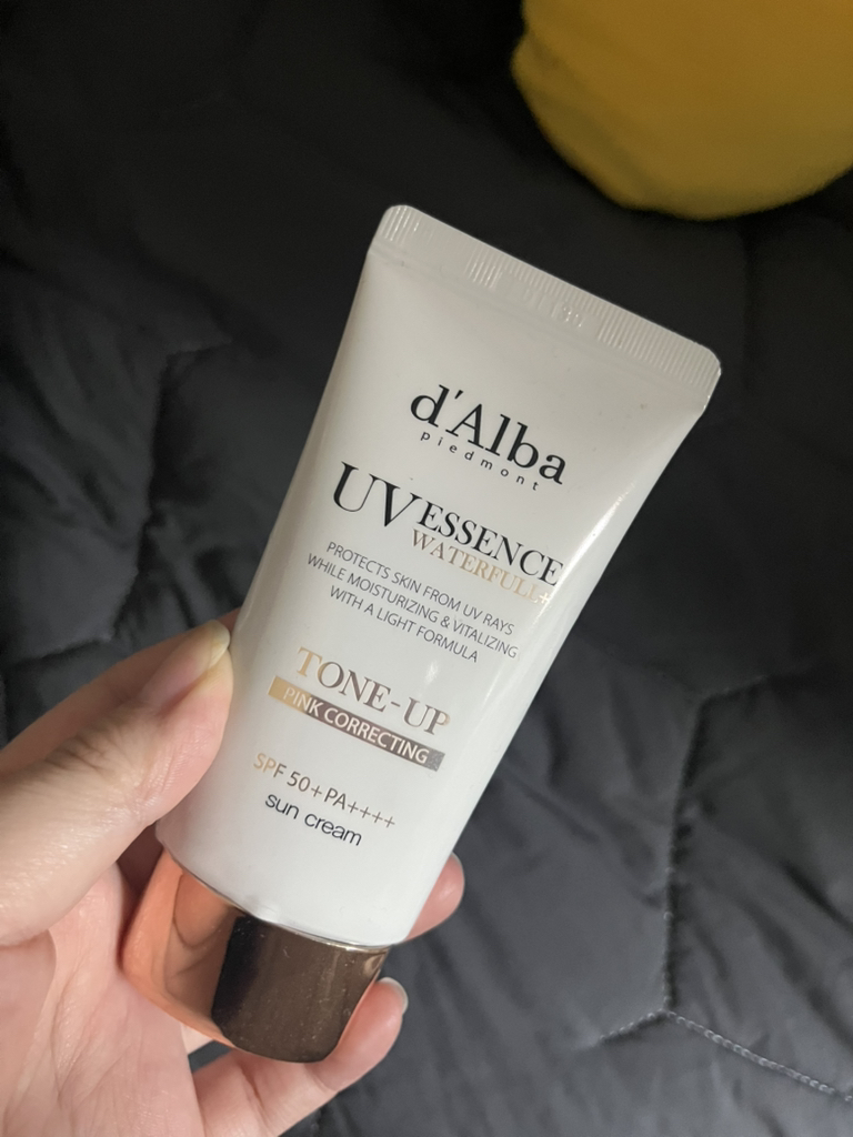 달바 (d'Alba) 워터풀 선크림 [SPF50+/PA++++] [톤업/핑크] review image