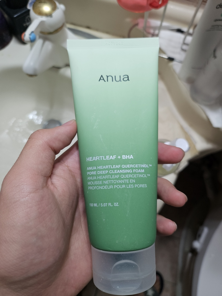 아누아 (Anua) 어성초 쿼세티놀™ 모공 딥 클렌징 폼 review image