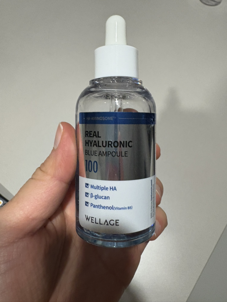 Ảnh đánh giá thực tế của người dùng về Real Hyaluronic Blue 100 Ampoule