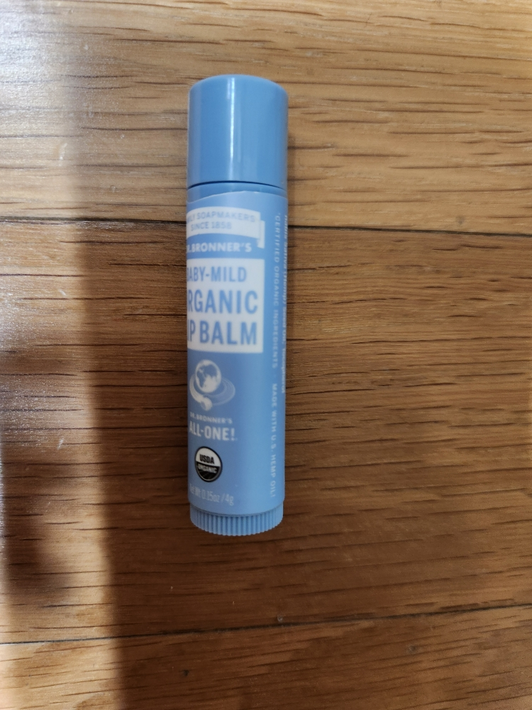 닥터브로너스 (DR.BRONNER'S) 오가닉 립밤 [베이비마일드] review image