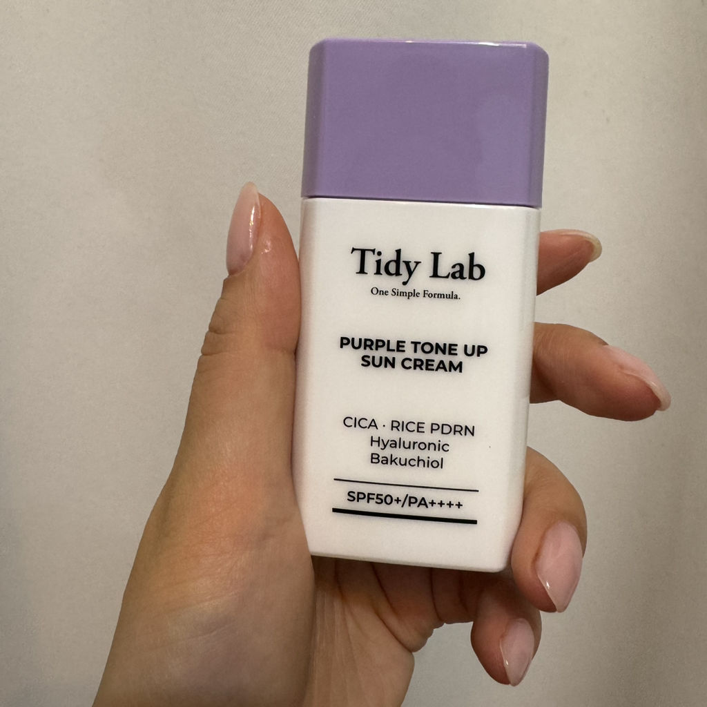 타이디랩 (Tidy Lab) 퍼플톤업 선크림 [SPF50+/PA++++] review image