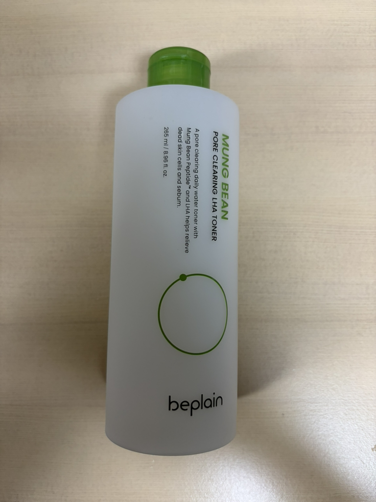 비플레인 (beplain) 녹두 모공 클리어링 라하 토너 review image