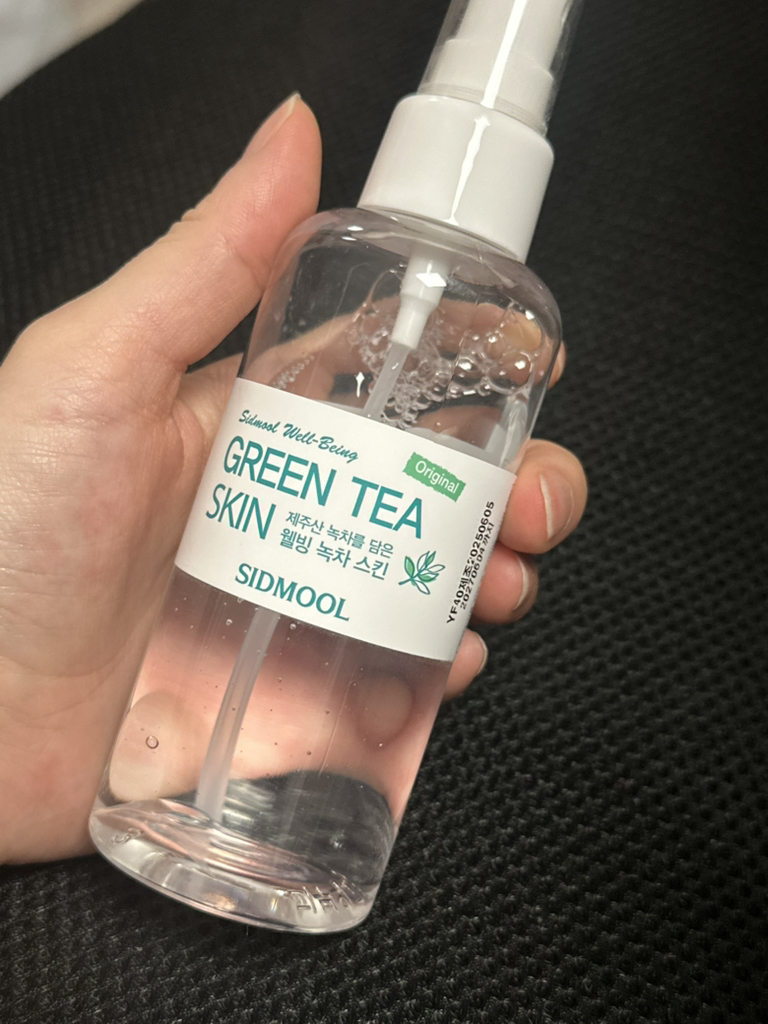 SIDMOOL Original Wellbeing Green Tea Skin review image