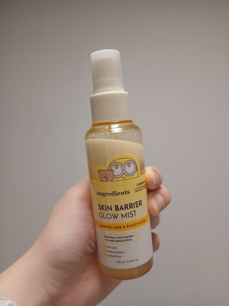 ongredients Miniions Edition Skin Barrier Speed Mist review image
