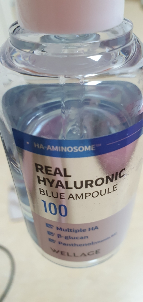 WELLAGE Real Hyaluronic Blue 100 Ampoule review image