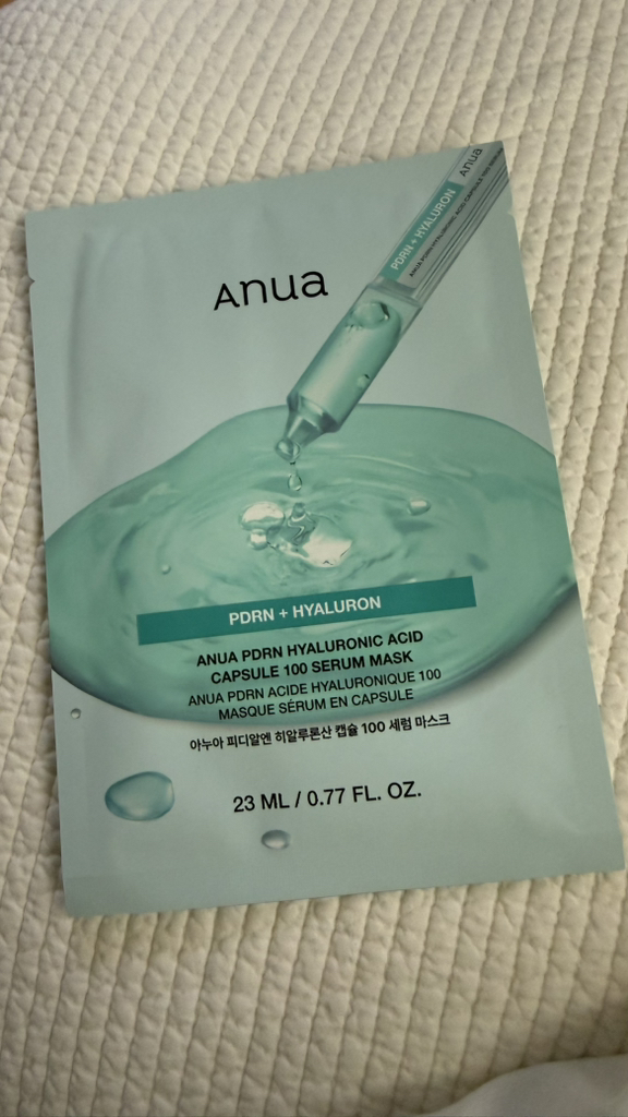 아누아 (Anua) PDRN 히알루론산 캡슐 100 세럼 마스크 review image