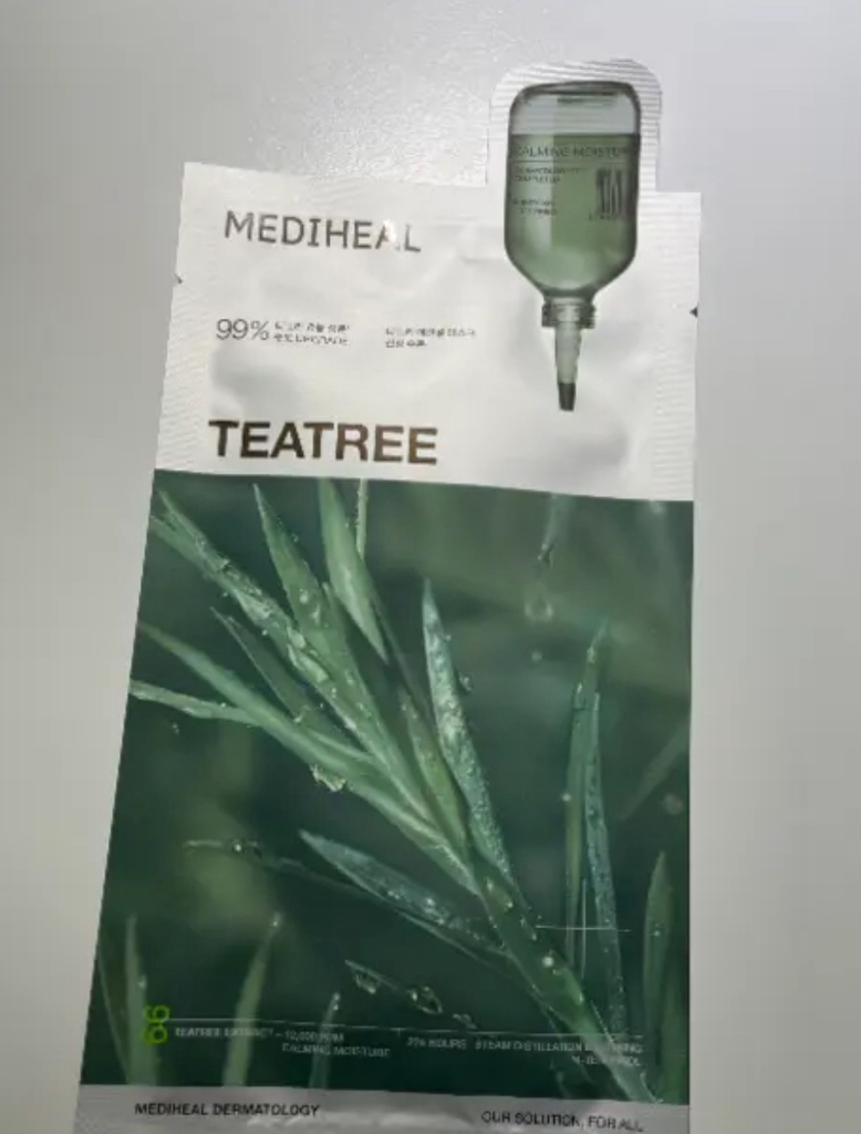 MEDIHEAL Mặt nạ thiết yếu [Tinh chất tràm trà làm dịu và dưỡng ẩm] review image