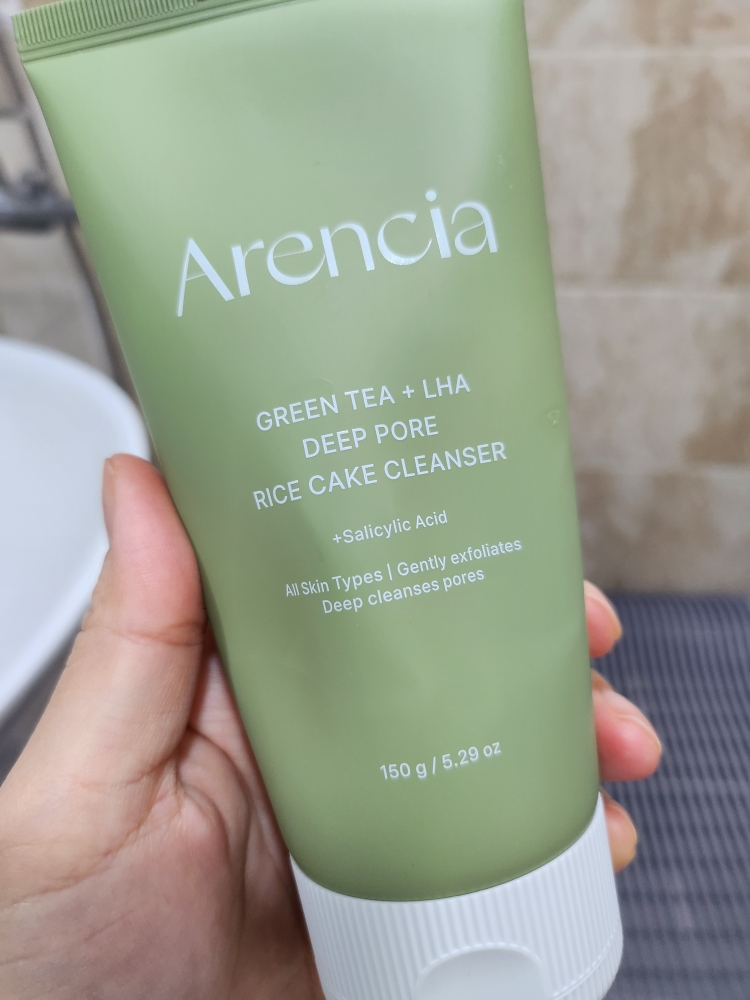 ARENCIA Green Tea + LHA Deep Pore Cleansing Soap review image