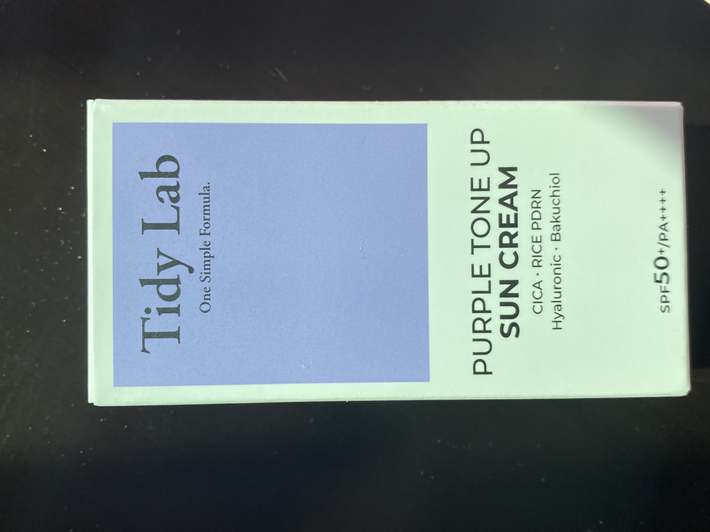 타이디랩 (Tidy Lab) 퍼플톤업 선크림 [SPF50+/PA++++] review image