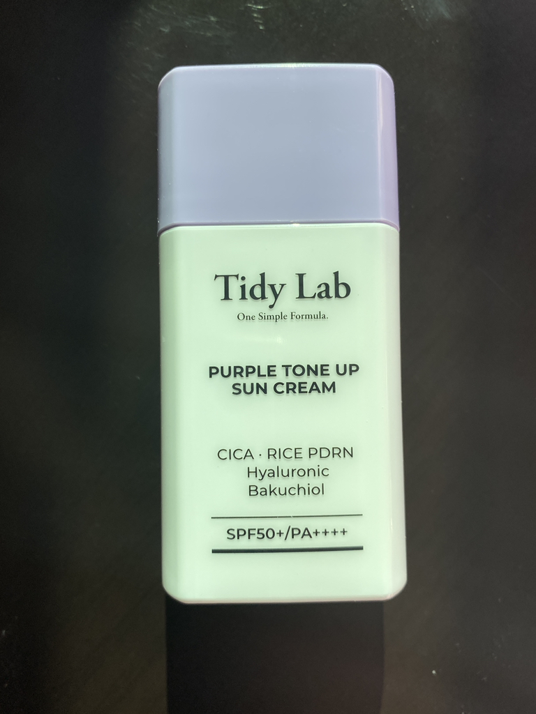 타이디랩 (Tidy Lab) 퍼플톤업 선크림 [SPF50+/PA++++] review image