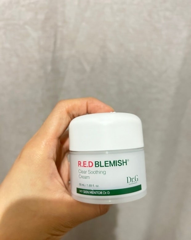 Dr.G Kem làm sạch và làm dịu da Red Blemish Clear Soothing Cream review image