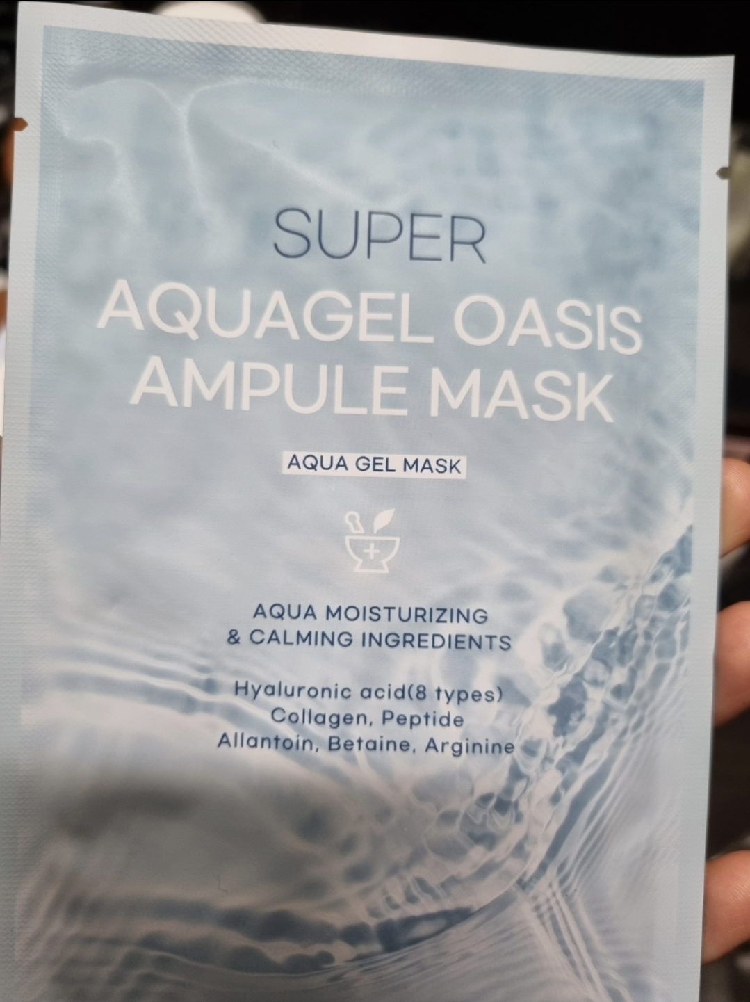 S.NATURE Mặt nạ ampoule Super Aqua Gel Oasis review image