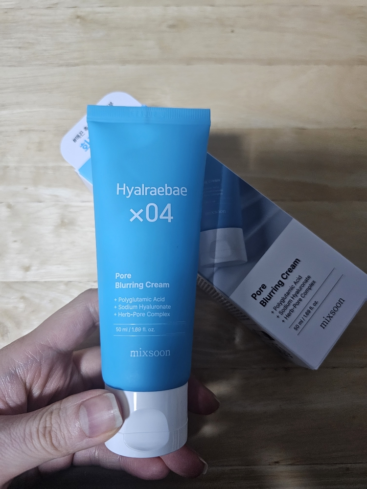 믹순 (mixsoon) 히알레배 포어 블러링 크림 review image