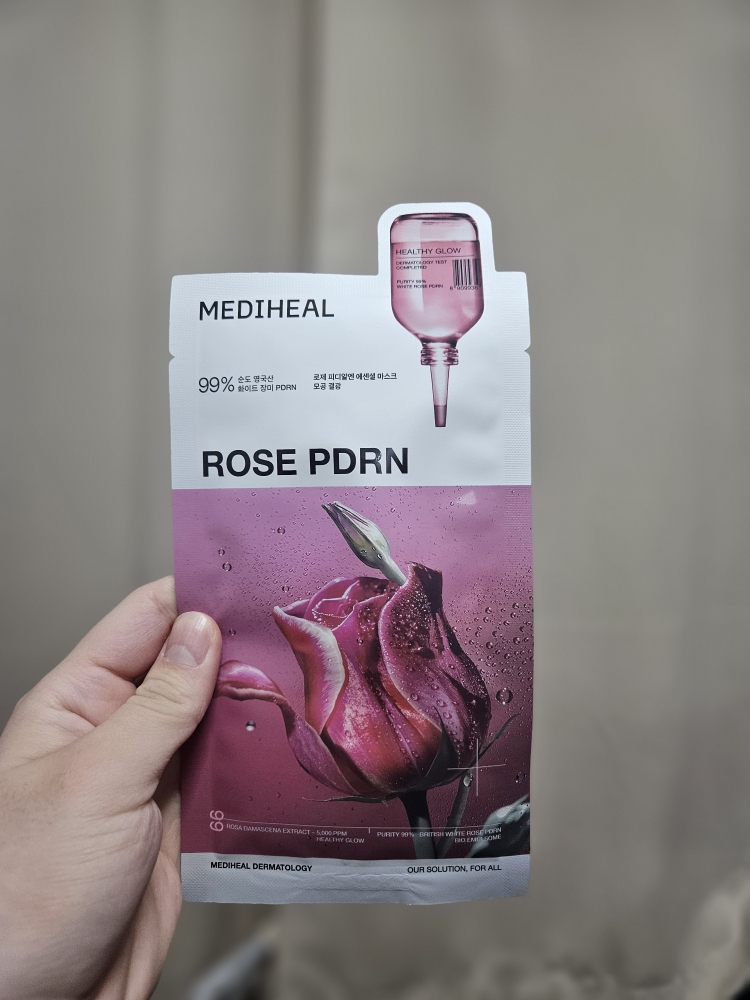 美迪惠尔 必需口罩 [玫瑰PDRN毛孔结光] review image