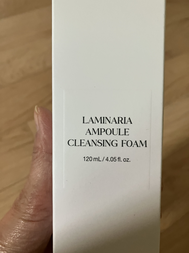 海带安瓶清洁泡沫的真实用户使用照片