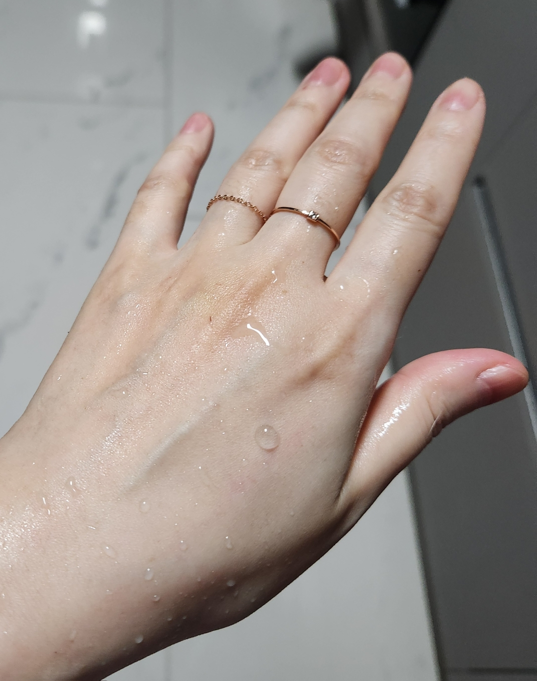 海带安瓶清洁泡沫的真实用户使用照片