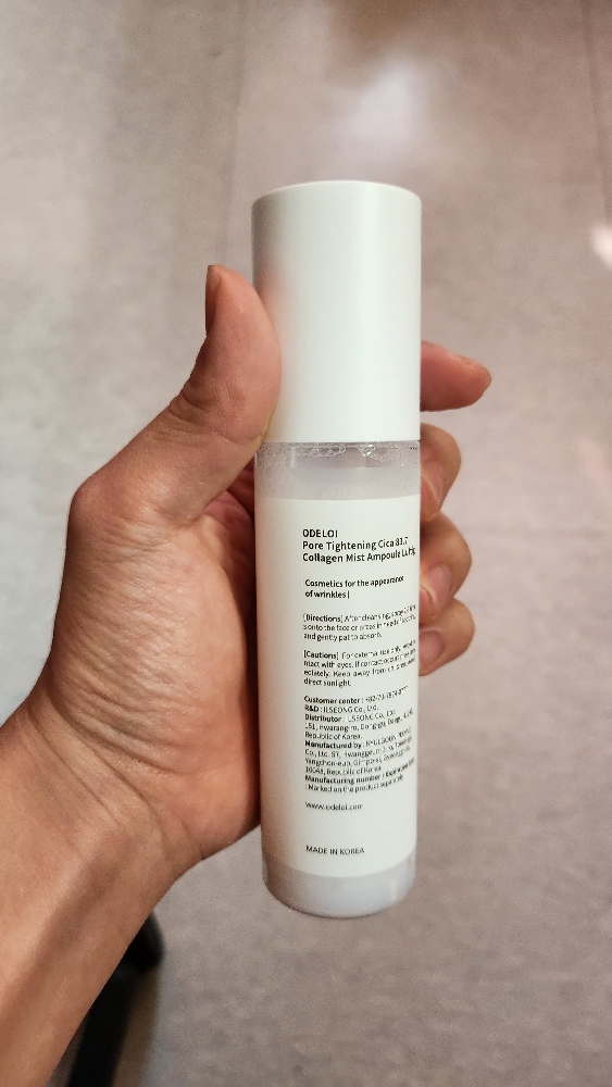 Ảnh đánh giá thực tế của người dùng về Sika 83.7 Collagen Mist Ampoule Lofdi