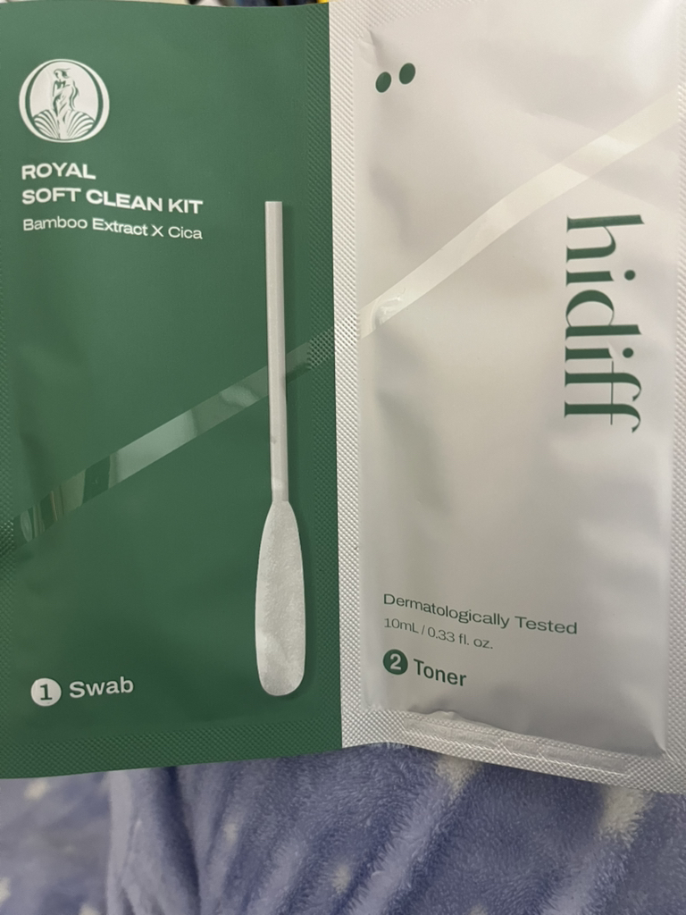 皇家软清洁套装的真实用户使用照片