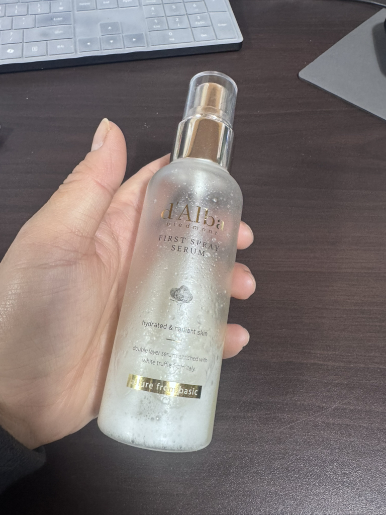 白松露第一喷雾精华液的真实用户使用照片