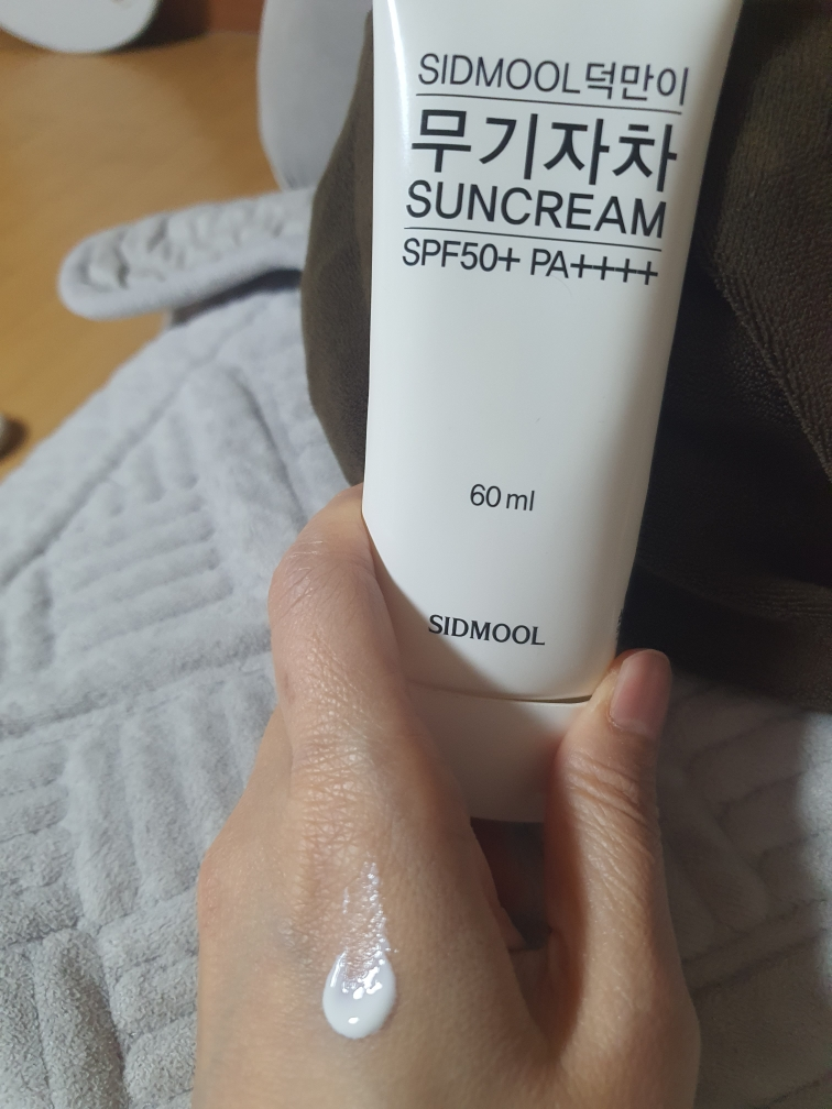 시드물 (SIDMOOL) 덕만이 무기자차 썬크림 [SPF50+/PA++++] review image