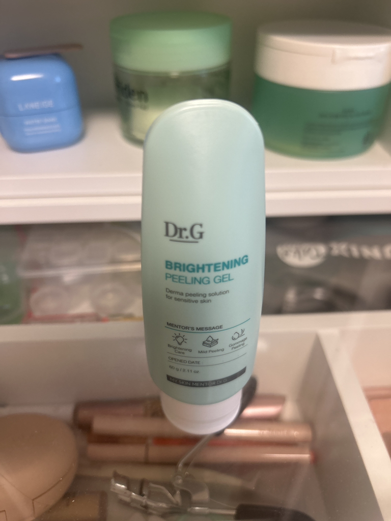 美白去角质啫喱的真实用户使用照片