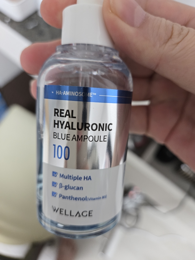 真正玻尿酸蓝色100安瓿的真实用户使用照片