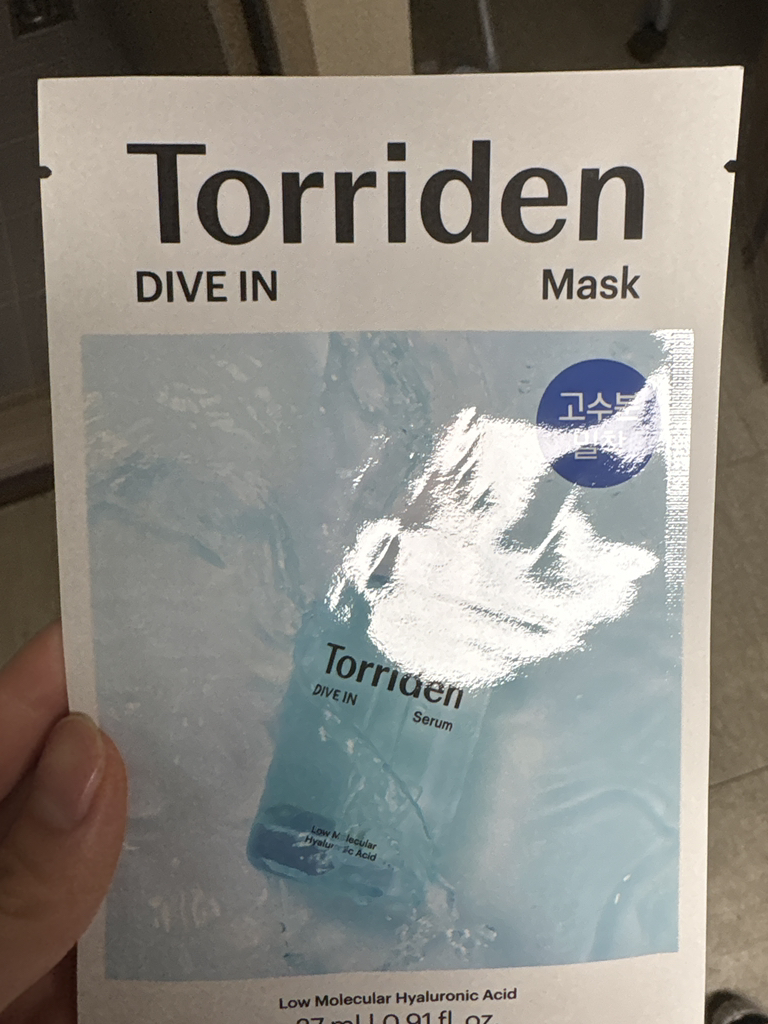 Ảnh đánh giá thực tế của người dùng về Mặt nạ hyaluronic acid phân tử thấp Dive In