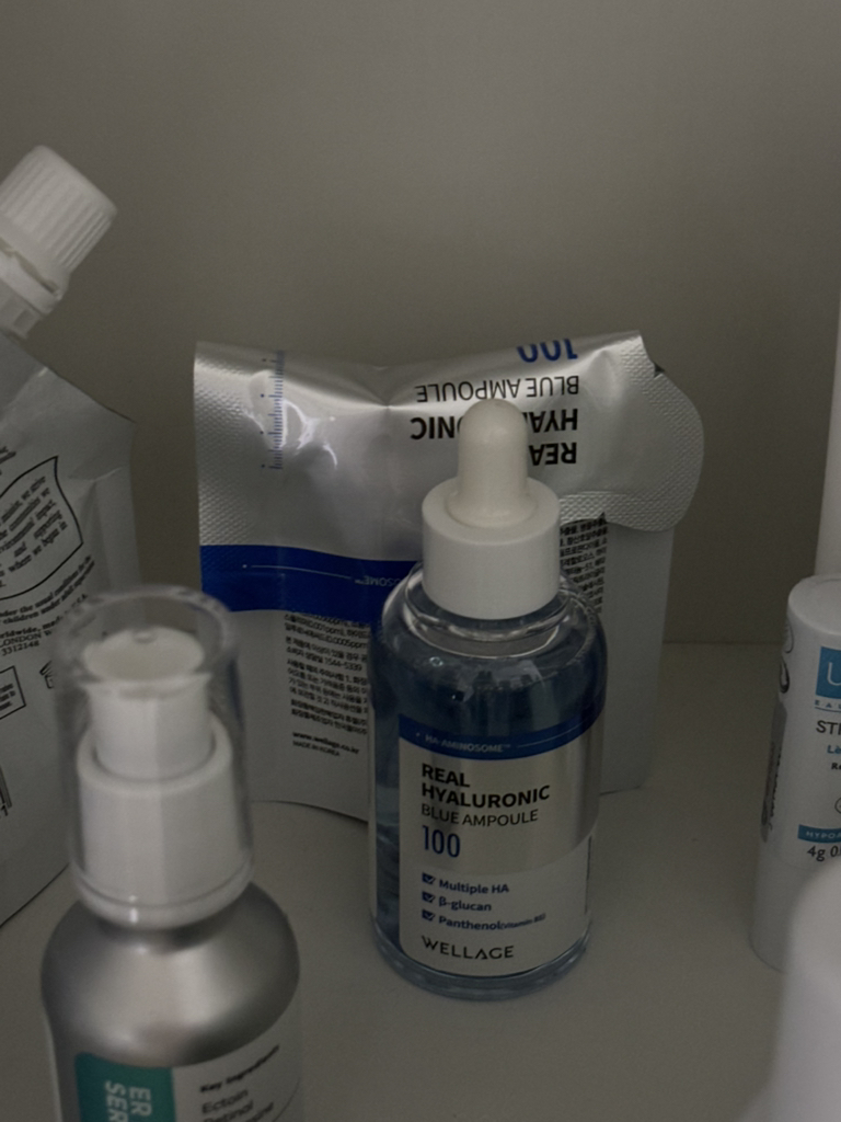 真正玻尿酸蓝色100安瓿的真实用户使用照片