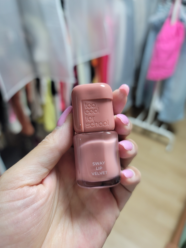 투쿨포스쿨 (toocoolforschool) 스웨이 립 벨벳 [05 로지 오트] review image