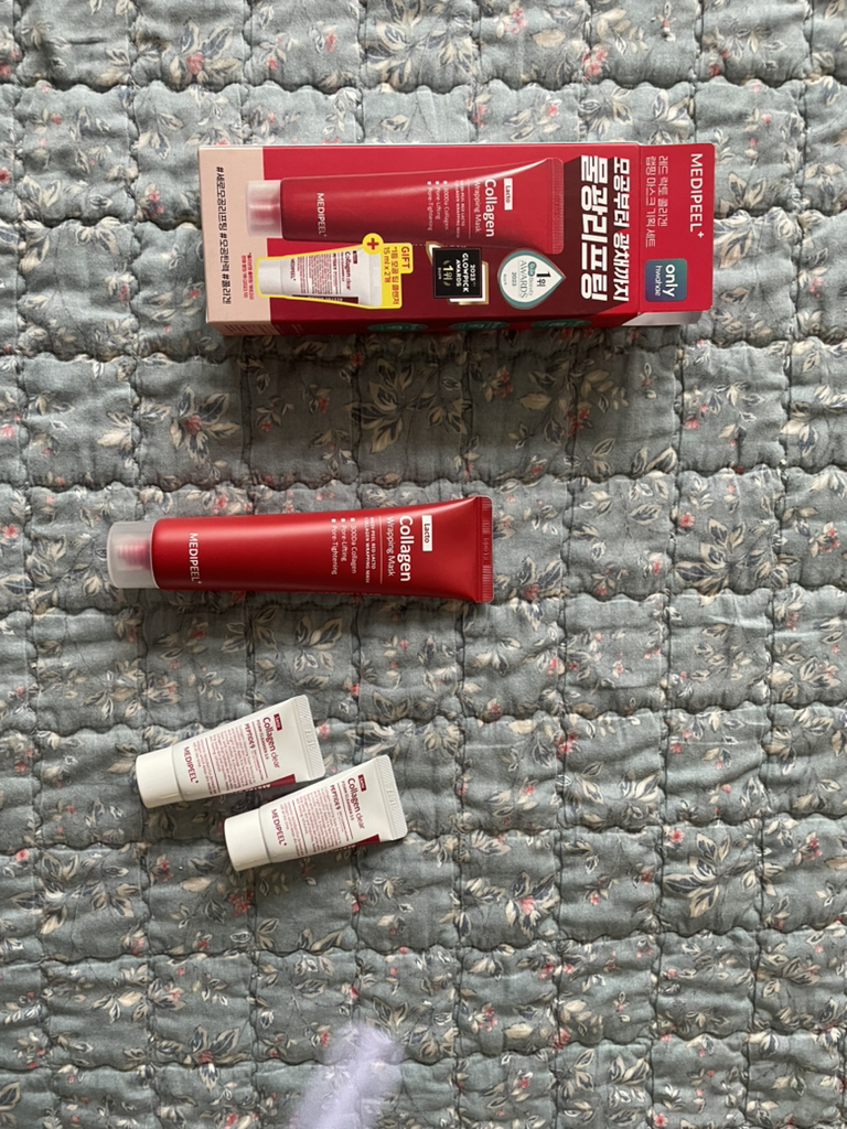 美蒂菲 红色乳胶原包裹面膜 review image