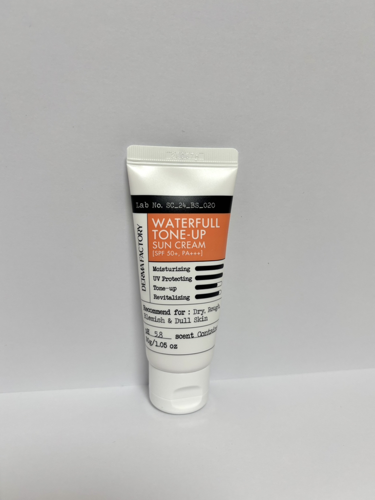 DERMAFACTORY Kem chống nắng làm sáng da Waterful Tone-Up [SPF50+/PA+++] review image