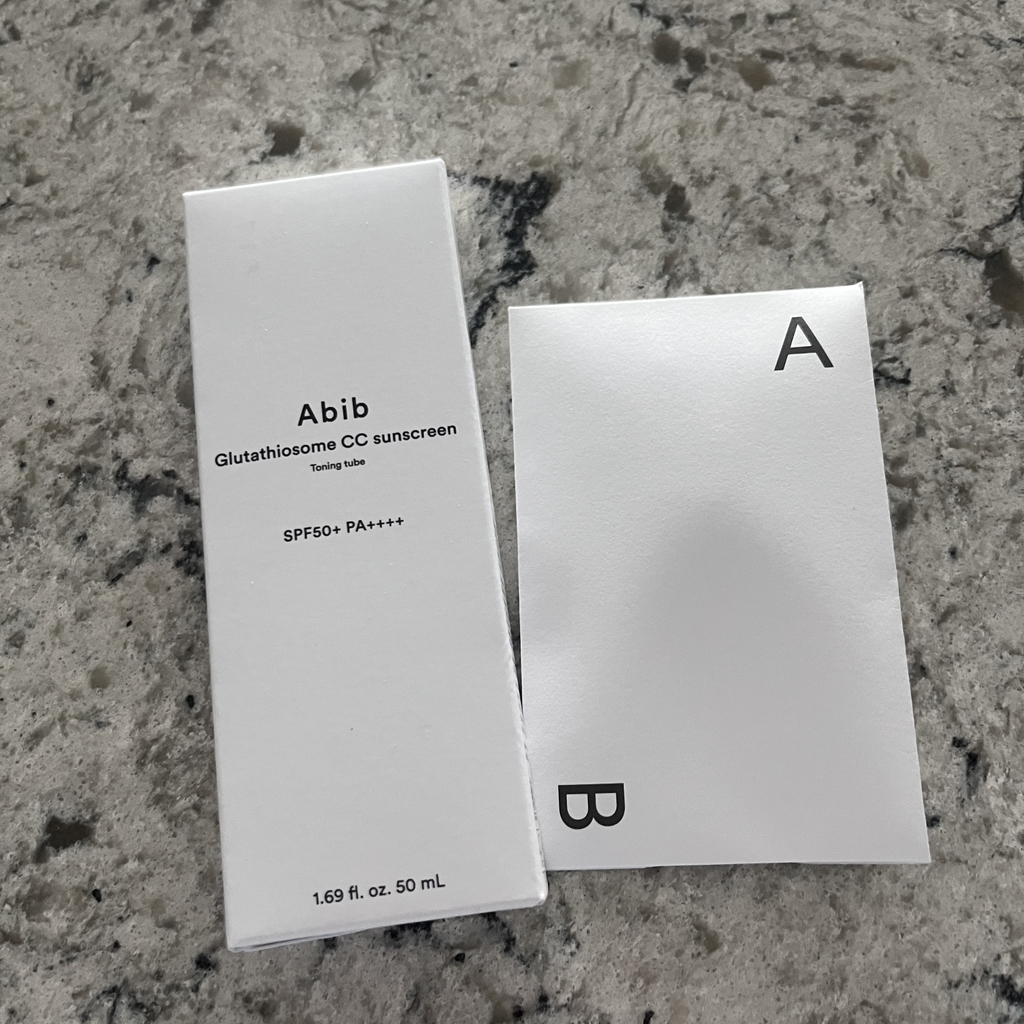 아비브 (Abib) 글루타치온좀 CC 선크림 토닝 튜브 [SPF50+/PA++++] review image