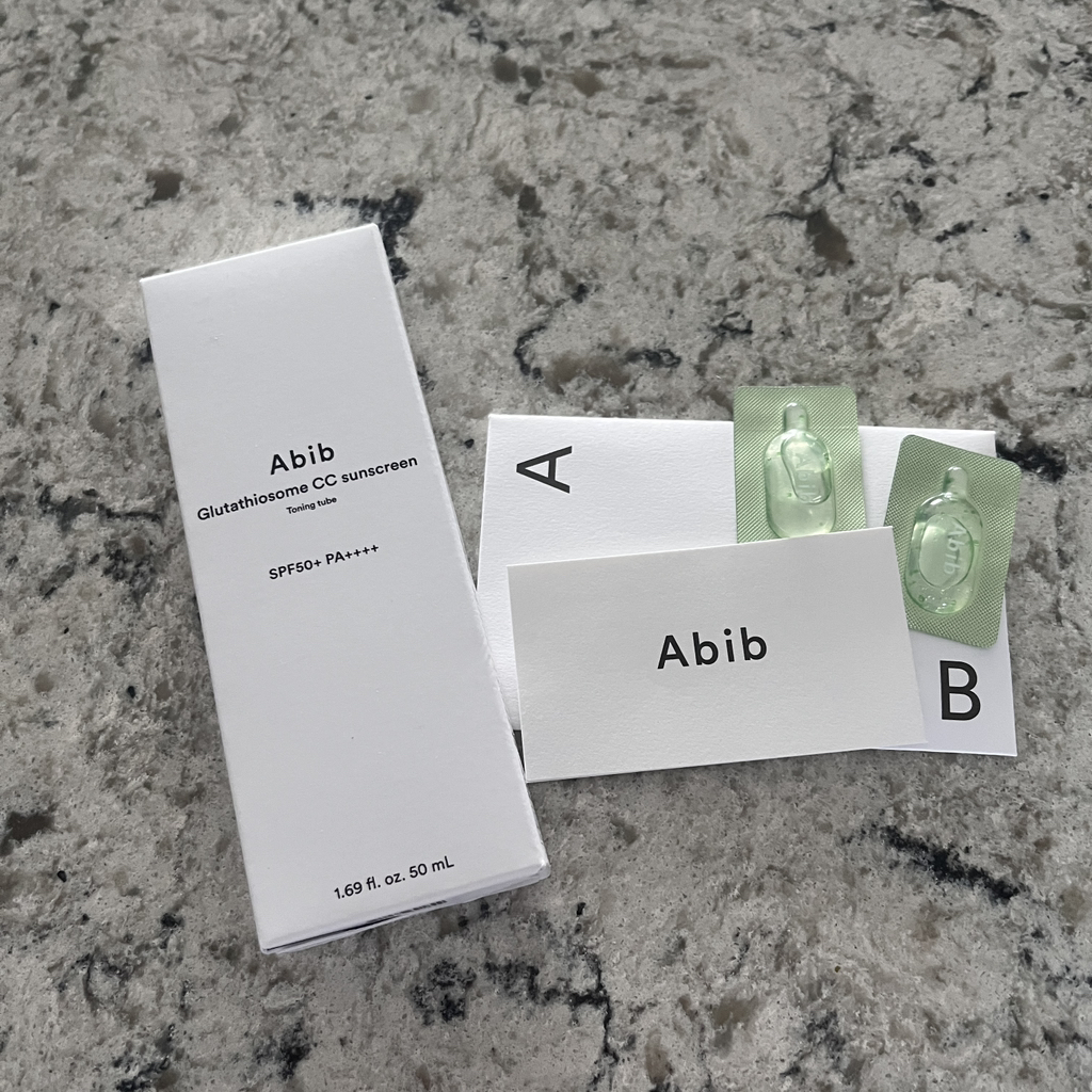아비브 (Abib) 글루타치온좀 CC 선크림 토닝 튜브 [SPF50+/PA++++] review image