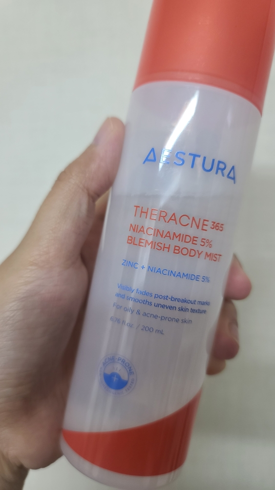 에스트라 (AESTURA) 테라크네365 나이아신아마이드 5% 흔적 바디 미스트 review image