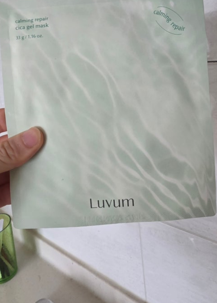 护理修护 Shikagel 面膜的真实用户使用照片