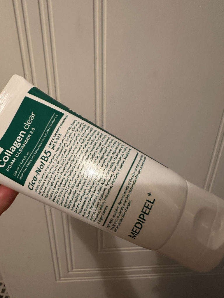 Green Sika 胶原蛋白透明啫喱洁面乳 2.0的真实用户使用照片